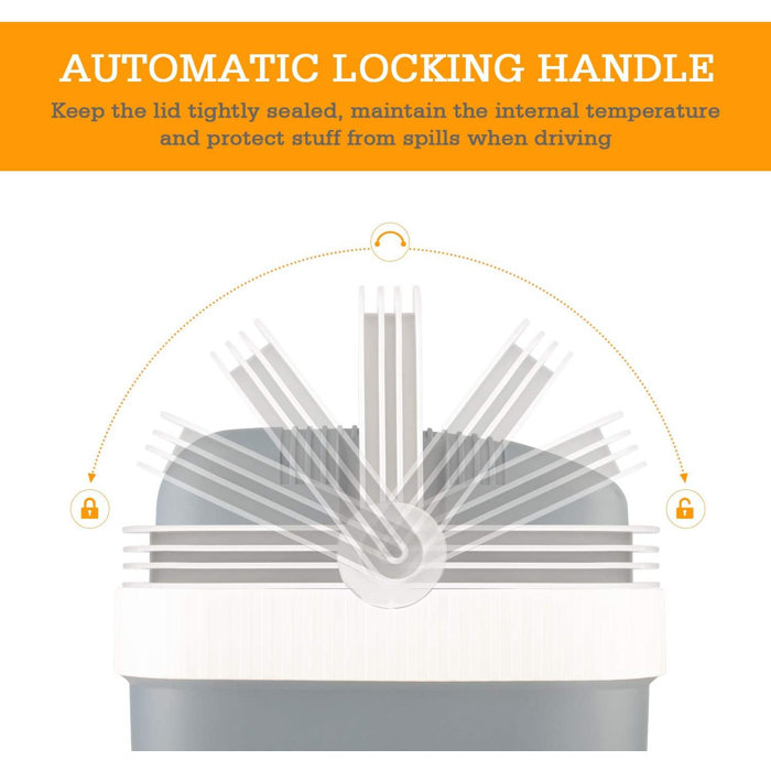 AstroAI Electric Cooler 26 Quarts/ 24 Liter, 12V DC Portable Car Cooler